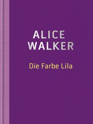 cover image of Die Farbe Lila
